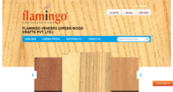 Desktop Screenshot of flamingoveneers.com